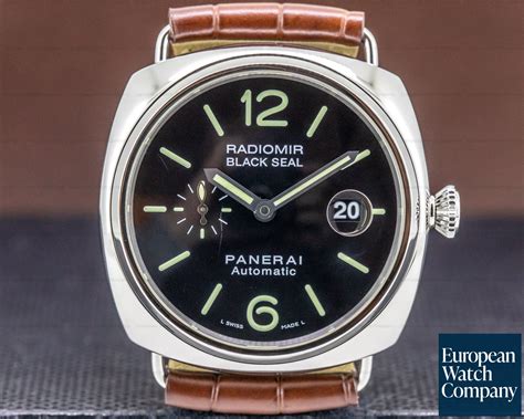 panerai pam 287 radiomir black seal|panerai black seal price.